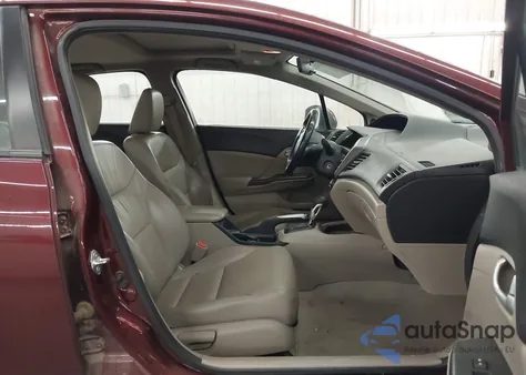 2012 Honda Civic Ex-L from USA, damaged, VIN 19XFB2F95CE038034